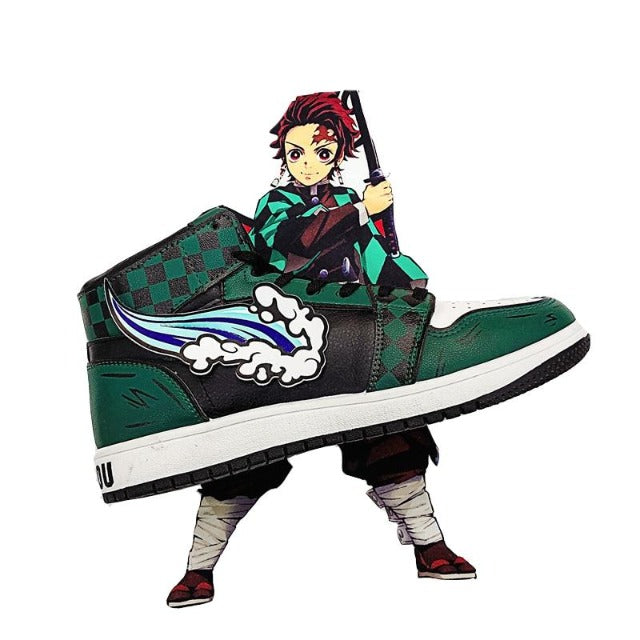 Sneakers Fermées Demon Slayer Tanjiro Baskets Chaussures Adulte Homme Femme
