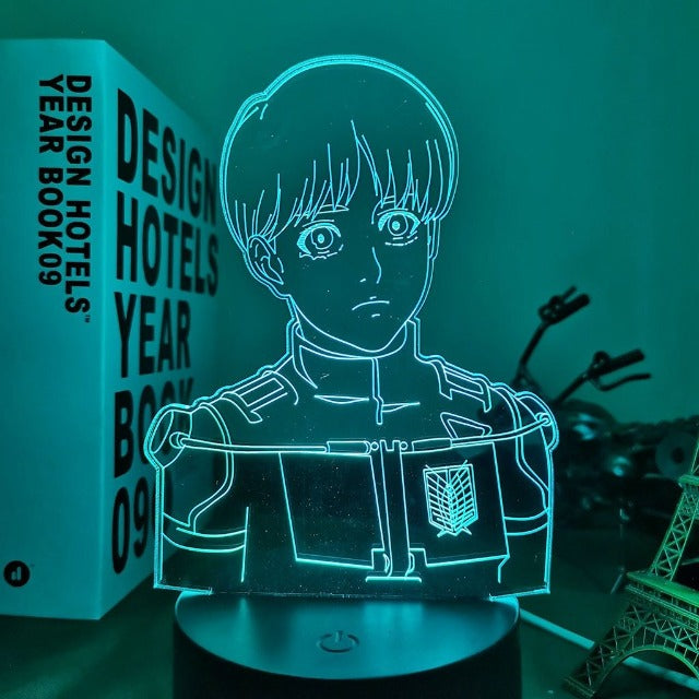 Attacco della lampada Armin su Titano