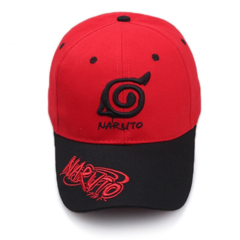 Konoha Village Gorra Trucker Roja Adulto Hombre Mujer Manga Naruto