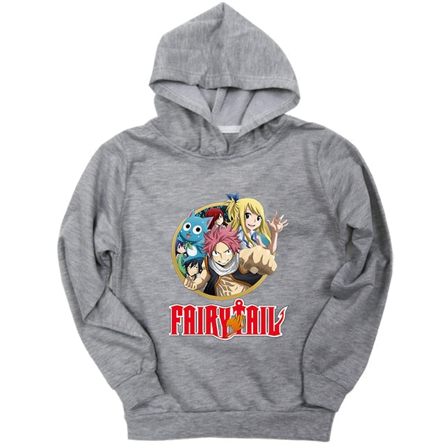 Pull Léger Enfant Fairy Tail gris