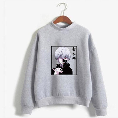 Pull Manga Tokyo Ghoul Adulte Homme Femme Longues Manches