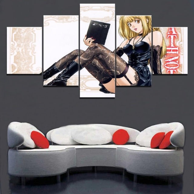 Tableau Death Note Misa Amane Cadre Toile