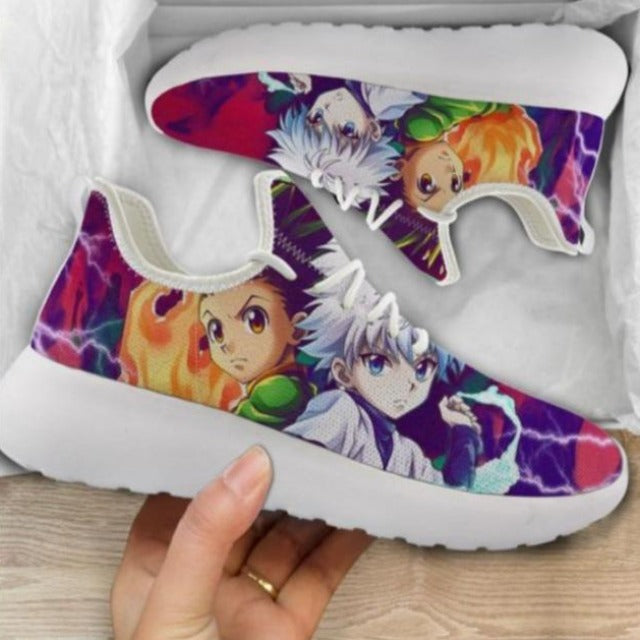 Baskets Fermées Multicolores Hunter x Hunter Chaussures Sneakers Adulte Homme Femme