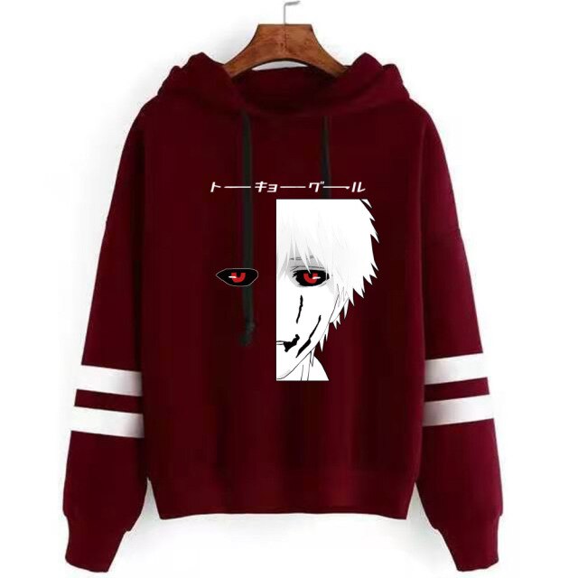 Sweat A Capuche Manga Tokyo Ghoul rouge