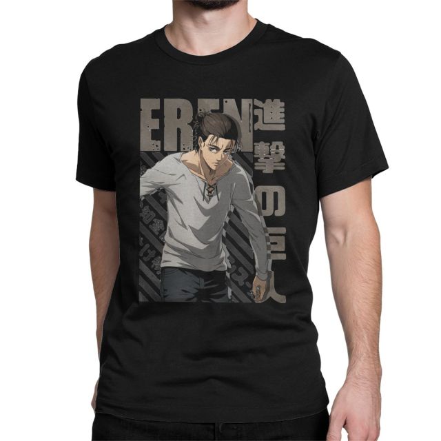 T-shirt Eren Jaeger Attack on Titan Saison 4