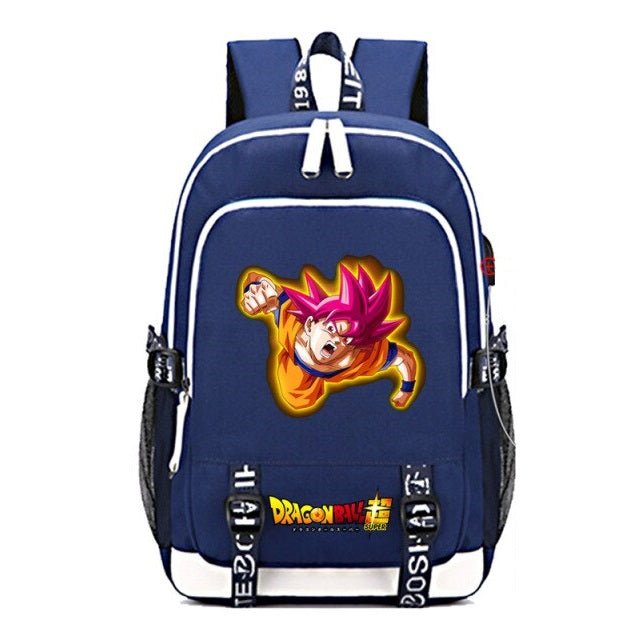 Sac à Dos Goku SSJ God Cartable DBZ