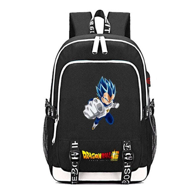Vegeta Blau Schultasche Dragon Ball Rucksack