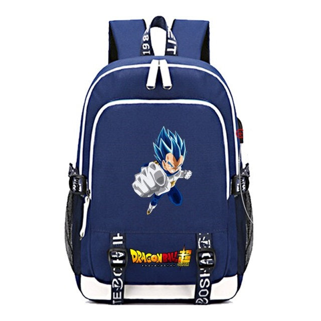 Vegeta Blau Schultasche Dragon Ball Rucksack