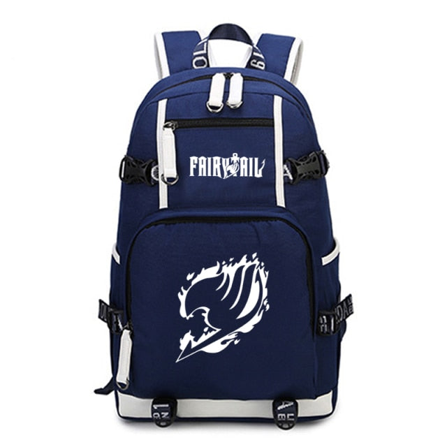 Sac à Dos Bleu Marine Fairy Tail