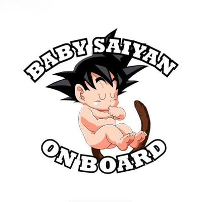 Sticker Baby On Board Dragon Ball