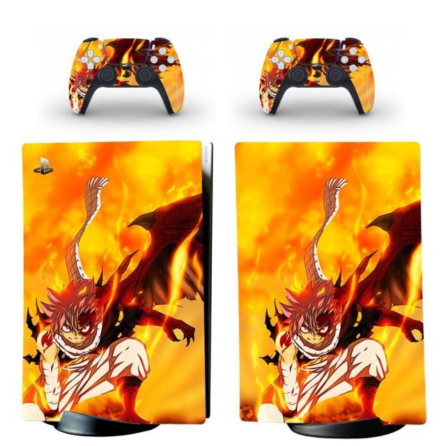 Pegatina PS5 "Combate" Pegatina para consola y mando Fairy Tail