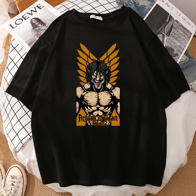 T-shirt Eren Titan Assaillant Attaque des Titans