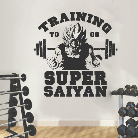 Sticker Goku Training