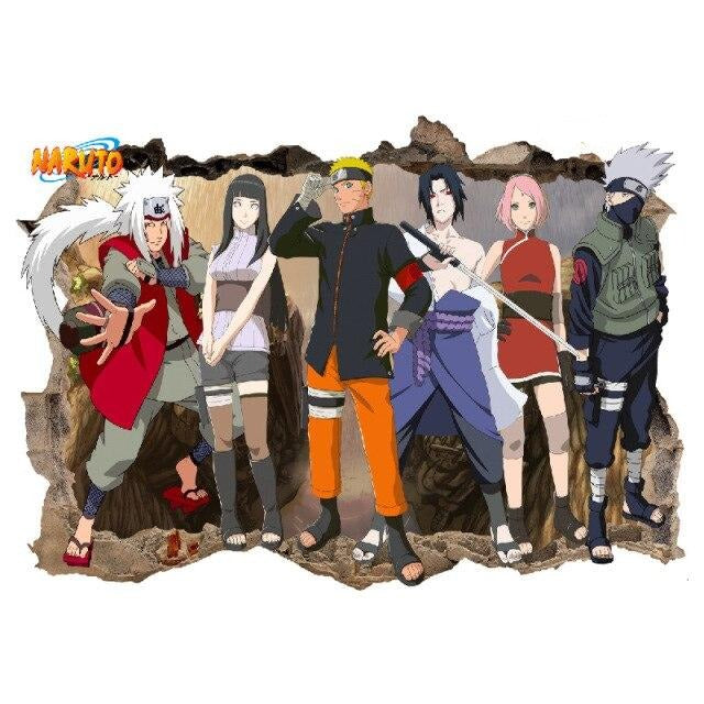 Adesivo Personaggi Naruto