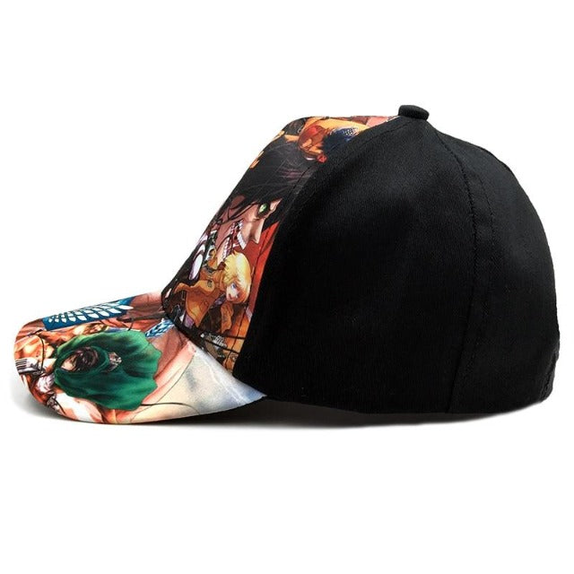 Gorras de personajes de Attack on Titan