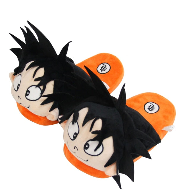 Pantofole con testa di Goku di Dragon Ball