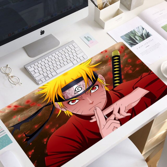 Tapis de jeu Naruto - Tapis pour clavier et souris, sur Close Up