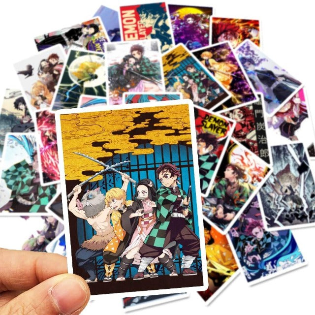 Autocollants Demon Slayer 50 Pièces