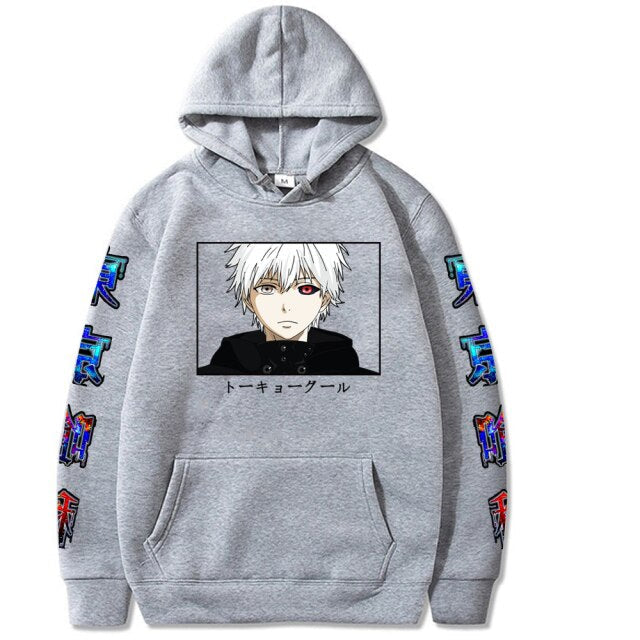 Sweat Tokyo Ghoul Ken Kaneki gris