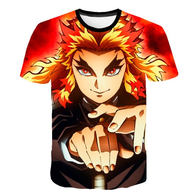 T-Shirt Enfant Demon Slayer Kyōjurō