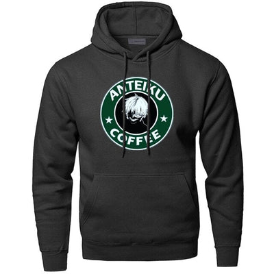 Sweat A Capuche Manga Tokyo Ghoul Anteiku Coffee Adulte Homme Femme Longues Manches
