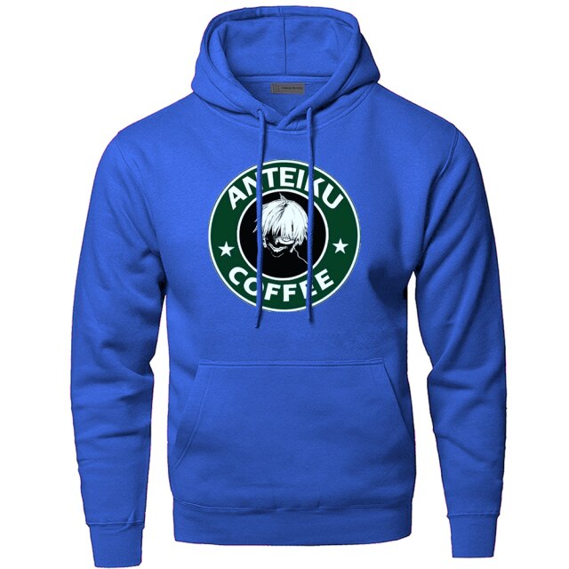 Sweat Tokyo Ghoul Anteiku Coffee bleu