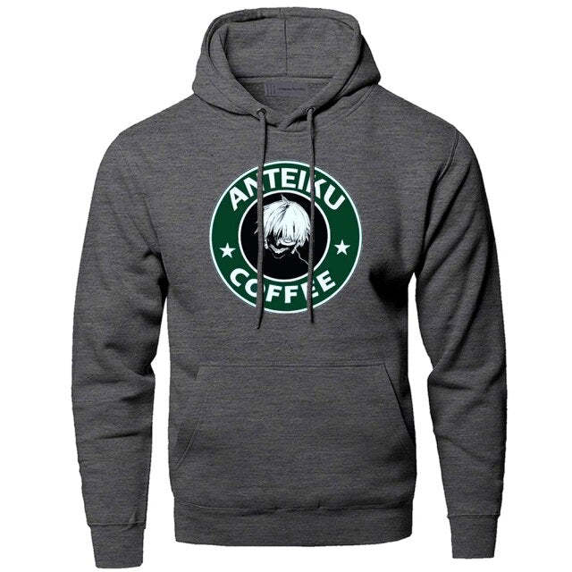 Sweat Tokyo Ghoul Anteiku Coffee gris