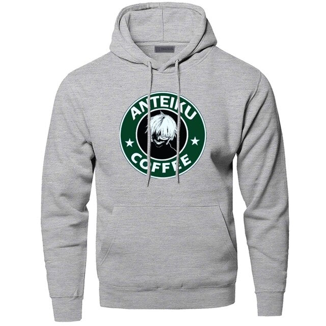 Sweat Tokyo Ghoul Anteiku Coffee gris