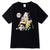 T-shirt Manga Demon Slayer (4 colori) floccata per uomo adulto e donna a maniche corte