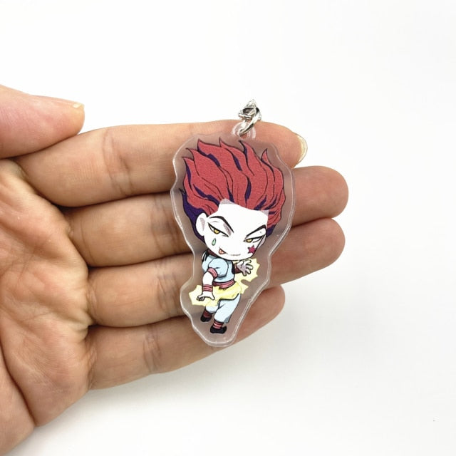 Porte-clés Kirua Hunter X Hunter - Figurine Plastique 12 Cm, Licence Officielle, Idée Cadeau Fan