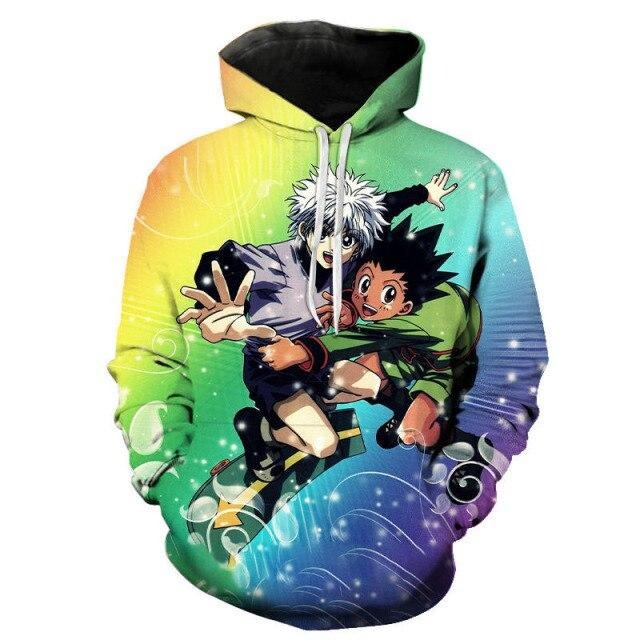 Sweatshirt Enfant Killua & Gon Pull Garçon Fille