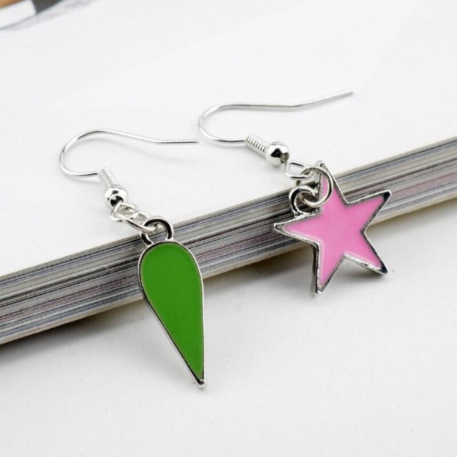 Boucles d'Oreilles Hisoka Hunter x Hunter
