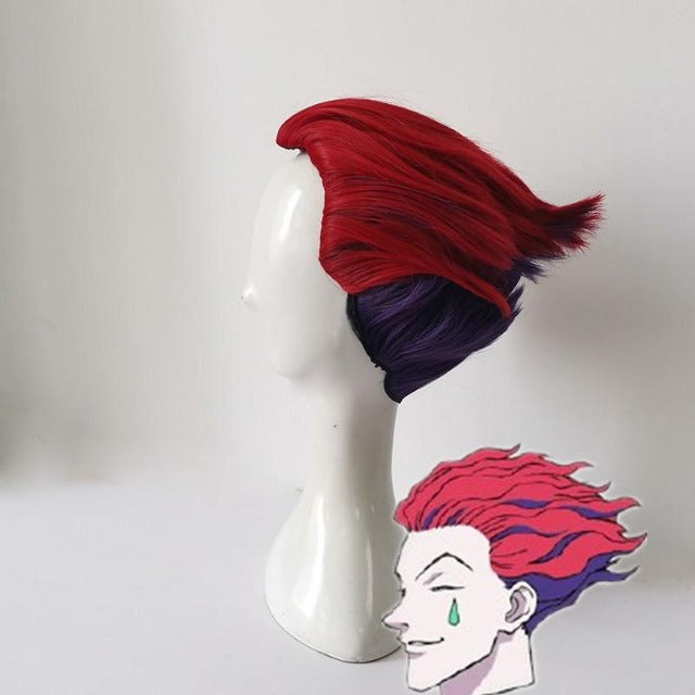 Perruque Hisoka Cosplay Hunter x Hunter