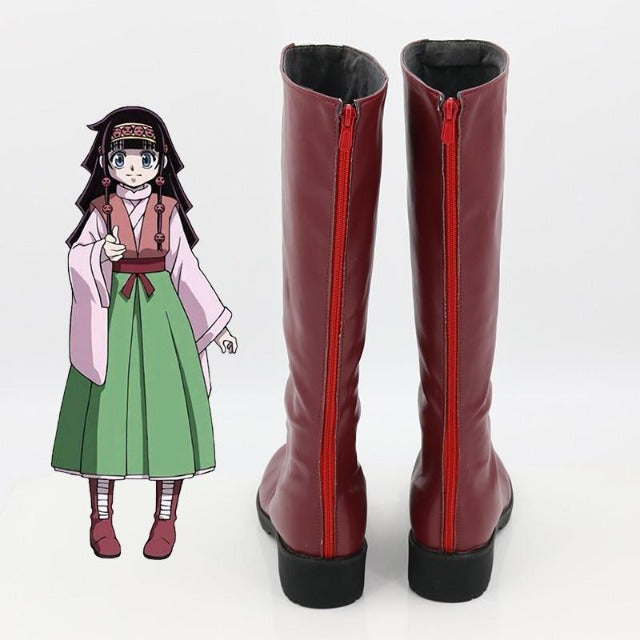 Stivali cosplay Alluka Hunter x Hunter