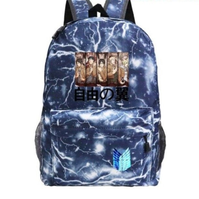 Cartable Titans Primordiaux Attaque des Titans Sac À Dos