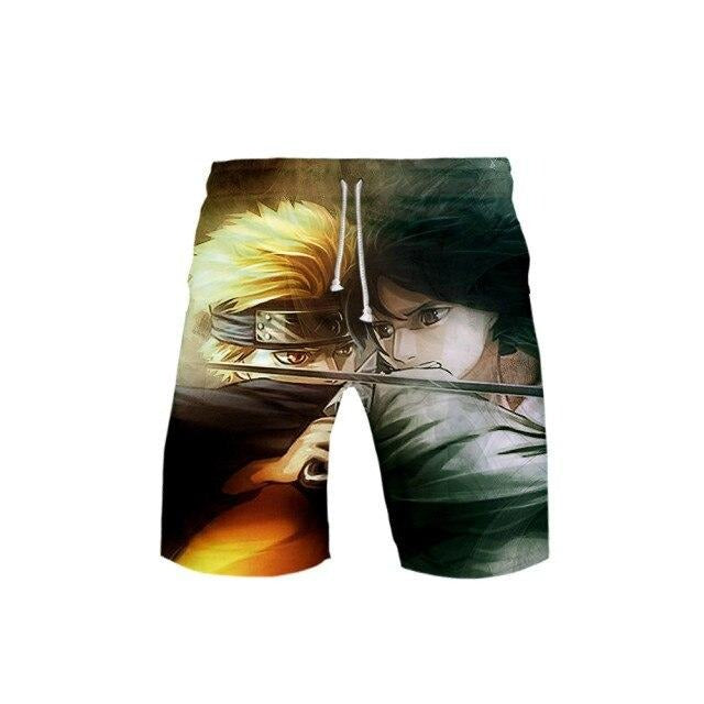 Pantaloncini da spiaggia Sasuke e Naruto