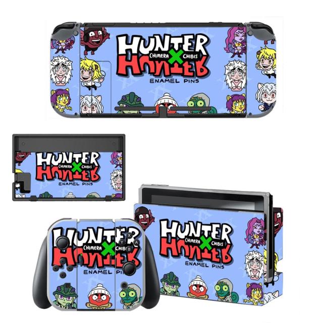Sticker Nintendo Switch Hunter x Hunter Autocollant Console &amp; Manette