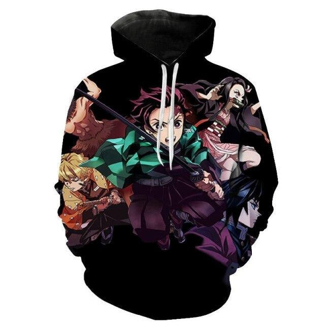 Sweatshirt Felpa Demon Slayer Felpa Rengoku Demon Slayer™ – Action