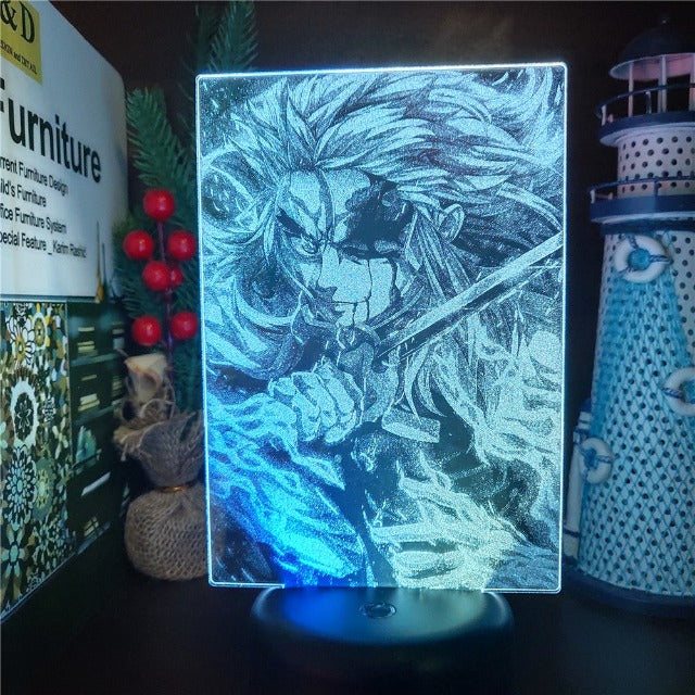 Lámpara Kyojuro del pilar de llamas de Demon Slayer