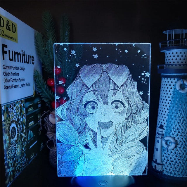 Lámpara Mitsuri Demon Slayer