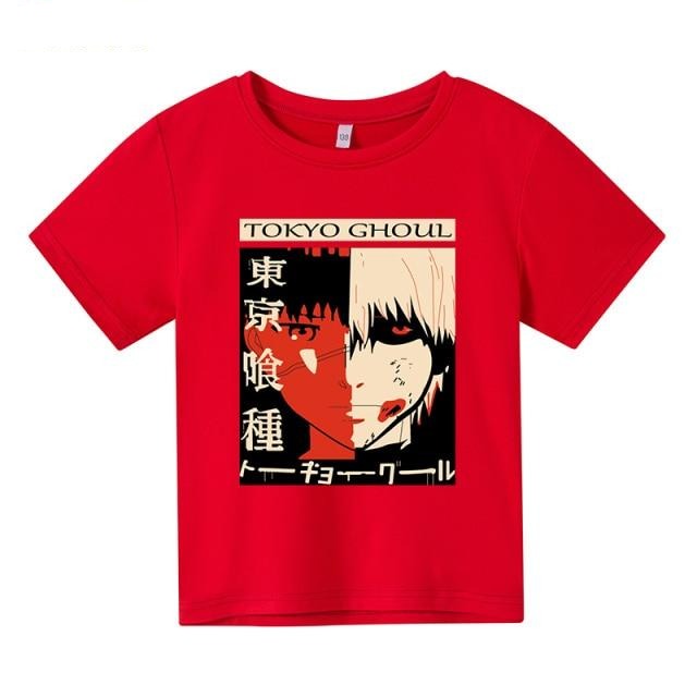 T-Shirt Enfant Tokyo Ghoul ROUGE