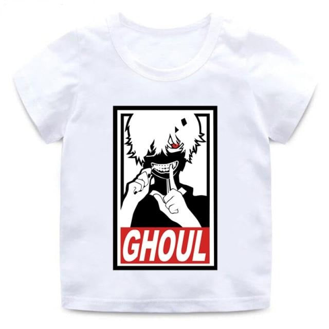 T-Shirt Imprimé pour Enfant Tokyo Ghoul