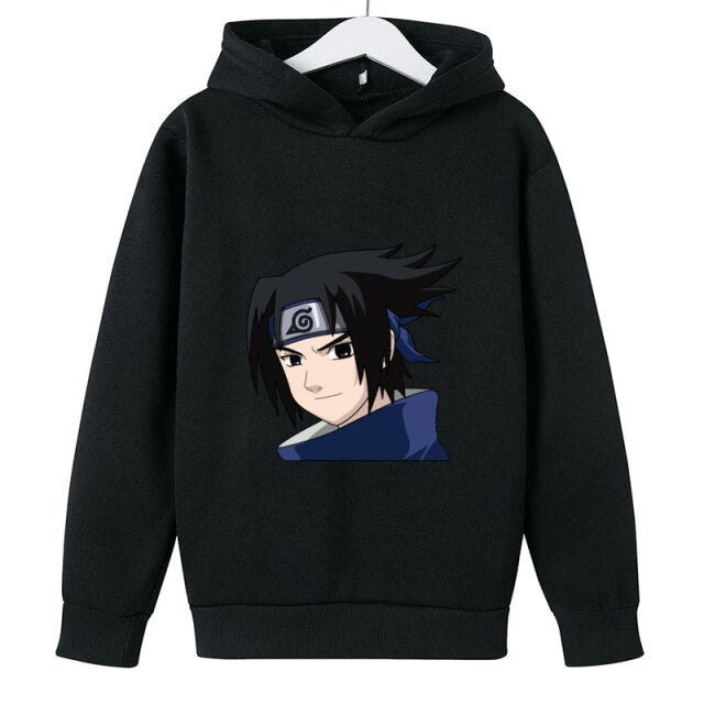 Sweat Enfant Sasuke noir
