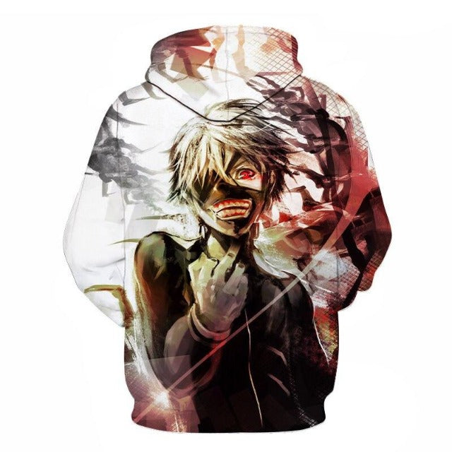 Felpa Tokio Ghoul Ken Kaneki Horror Anime - Foto 5