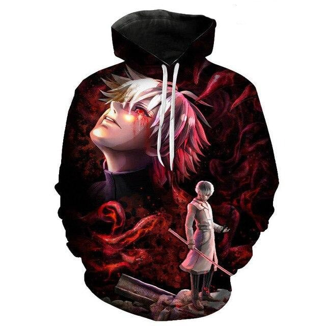 Sweat à Capuche Enfant Ken Kaneki