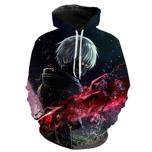 Sweat à Capuche Enfant Tokyo Ghoul Ken Kaneki