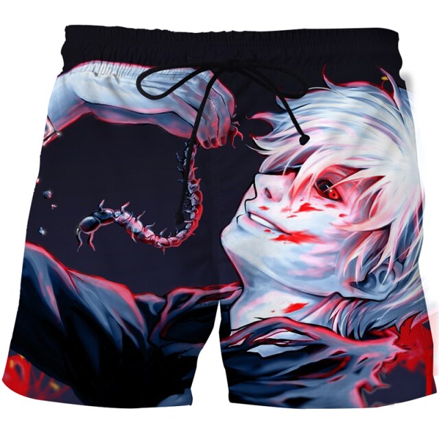 Short de Plage Ken Kaneki Tokyo Ghoul