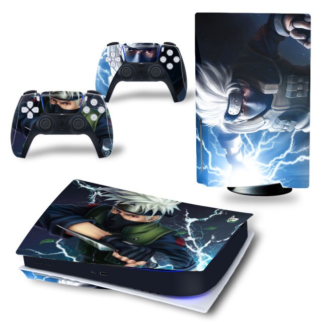 Adesivo PS5 "Kakashi Hatake" Console e controller Naruto
