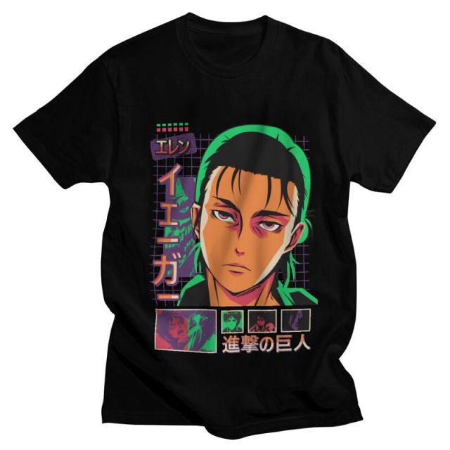 T-shirt Eren Saison 4 Attaque des Titans