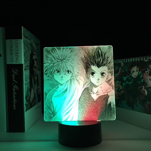 Lampe Gon et Killua HxH